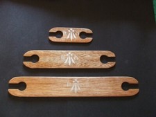 Mahogany wood stick flat