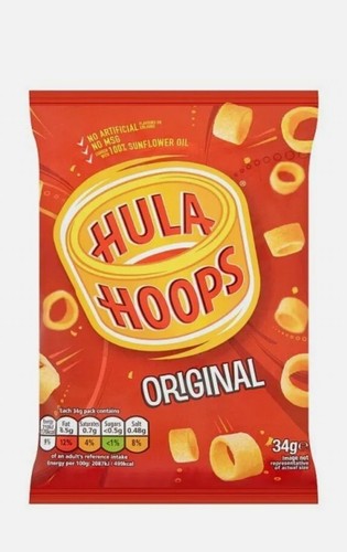 Hula hoops ready salted - hoops,