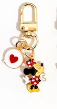 Minnie Mouse Keyring Enamel