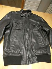 Black Leather- Look PVC Jacket