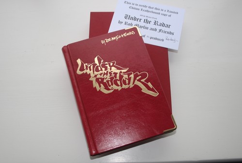 Leather bound carp fishing - leather,