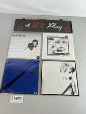 rare 1982 U2 4 Play 7" 45 Picture Sleeve 4 Vinyl Set Exclusive Ireland CBS 31B93