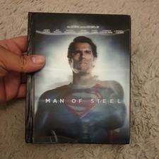 Man of Steel (Blu-Ray+DVD) Digibook 3 Disc LE Target Exclusive Lenticular Cover