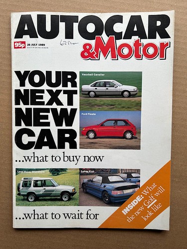 1989 cars autocar motor - 1989,