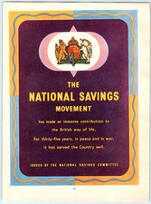 NATIONAL SAVINGS MOVEMENT -