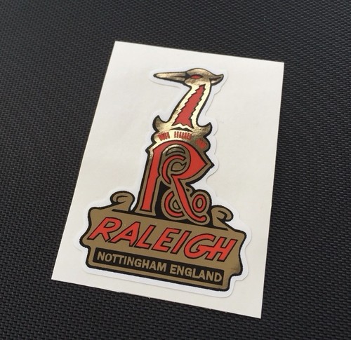 Raleigh burner heron - burner, headbadge