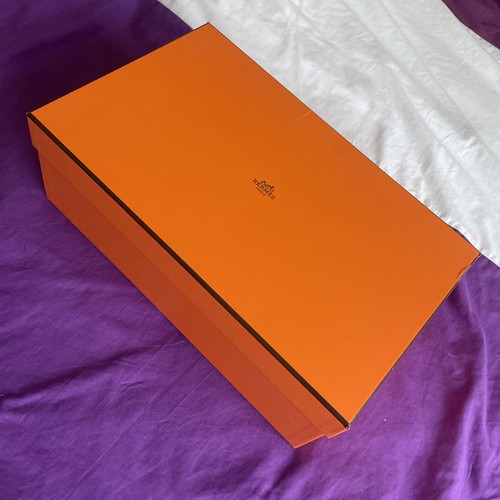 Hermes medium empty box orange - box,