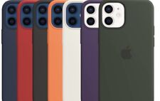 NEW OFFICIAL GENUINE APPLE IPHONE 12 MINI SILICONE COVER MAGSAFE CASE ORIGINAL