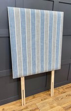 A Restored Tall Vintage Upholstered Headboard Single (3ft)
