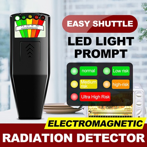Led emf meter - emf, magnetic