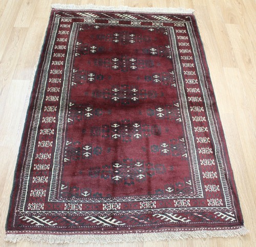 Fine handmade wool rug - wool,