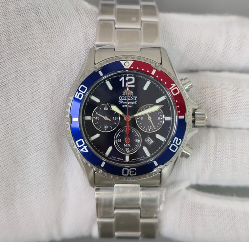 Orient mako solar chronograph - orient,
