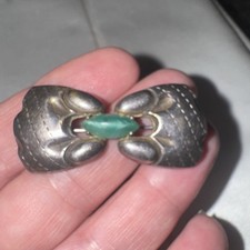 rare 1900s Art Nouveau Evald Nielsen Style  sterling silver Brooch