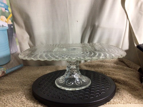 Vintage square pedestal - vintage, 10.5"