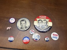 Lot of 10 Richard Nixon