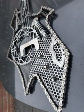 Warlock Bass Guitar Sculpture