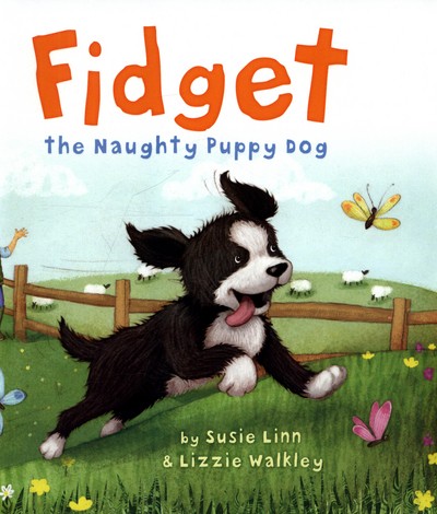 Fidget the naughty puppy dog