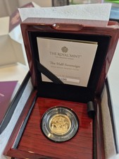 PROOF HALF  SOVEREIGN.  King