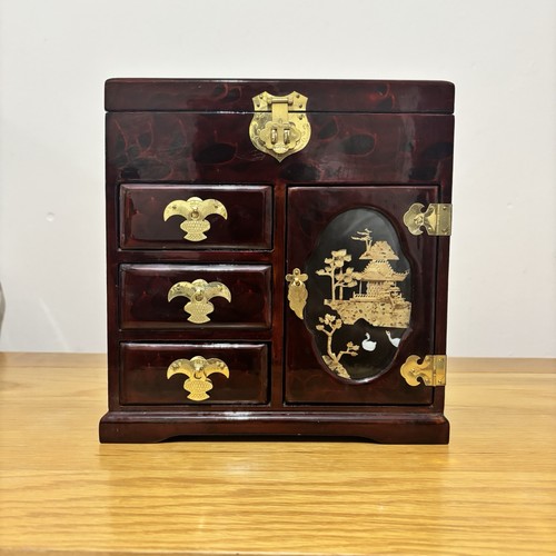 Vintage chinese lacquered - vintage,