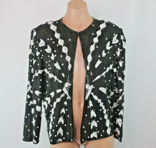 Evening beaded jacket trophy - beaded,