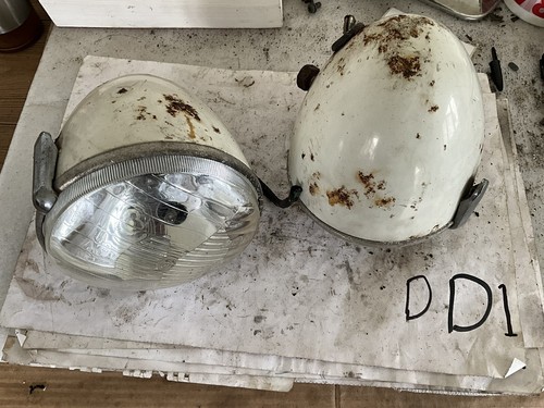 Genuine cibie head lights - head,