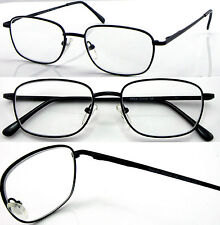 Quality Metal Reading Glasses Spring Hinge Arms Classic Thin Frame +0.5~+4.0 L51