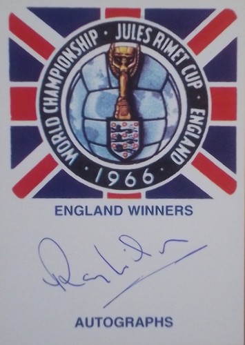 Ray wilson england signed - wilson,