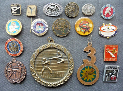 Set badge medal - set, sport