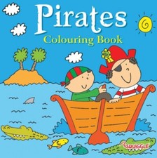 BOYS PIRATES COLOURING BOOK