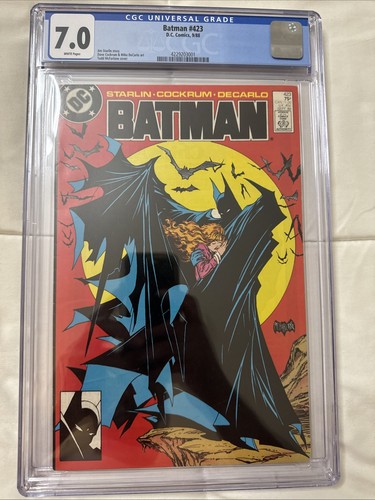 Batman 423 graded - batman,