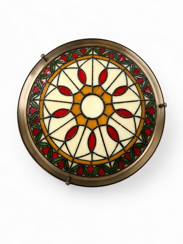 Tiffany style lampshade with - lampshade,