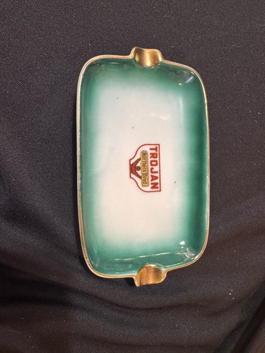 Vintage trojan seed ashtray - trojan,