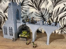 Warhammer - Wargaming Scenery - Terrain - Bridge - Ruin - Tower - Tabletop - D&D