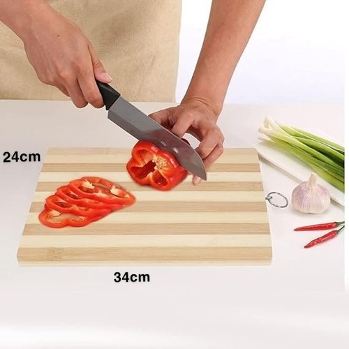 Bamboo wooden chopping board - bamboo,