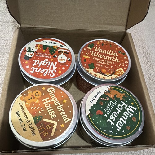 Mini christmas scented soy - christmas, wax