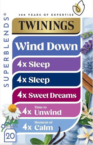 Twinings wind down collection - twinings,