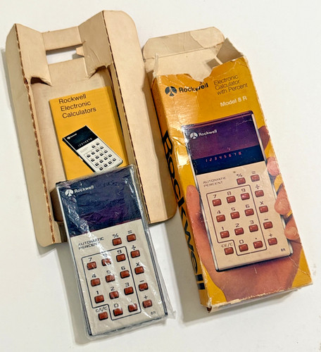 Vintage calculator rockwell - vintage,
