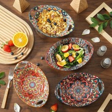 9 inch ceramic salad plates