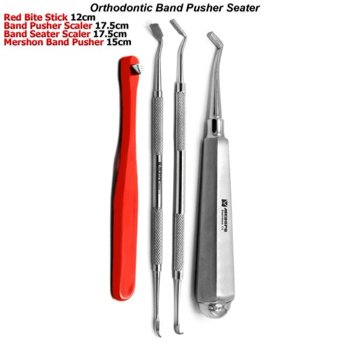 Orthodontic band pusher seater - band,