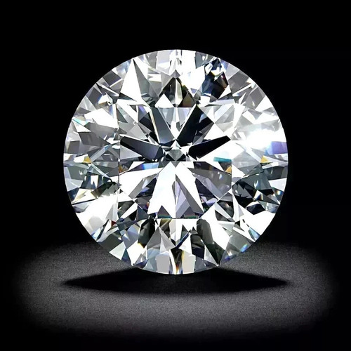 Round cut certified - 3, ct