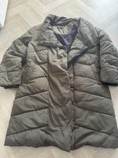 Tesco F And F Khaki Duvet Coat Size 14 Winter Coat