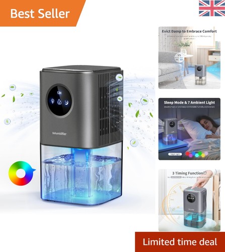 Compact 1700ml dehumidifier - 1700ml,