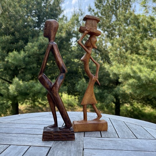 African folk art figurines mcm - folk,