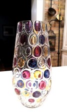 Vtg Nemo Borske Sklo Vase, Max