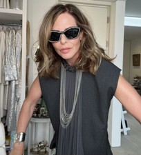 ZARA Trinny Gilet Grey XS-S