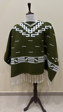 Western wool poncho Clint