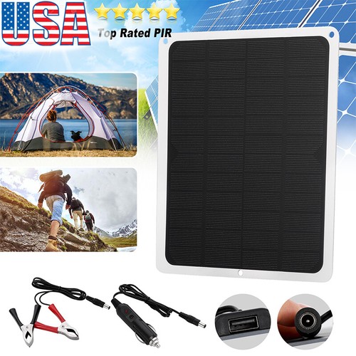 10w solar panel kit - panel, trickle