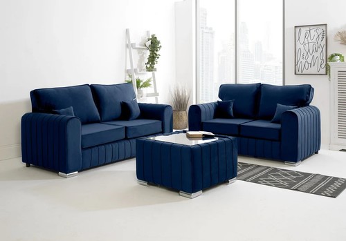 Lily fabric corner sofa - fabric,