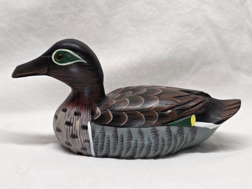 Hand carved painted - hand, glenn