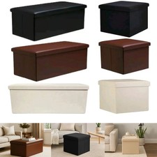 Folding Storage Box Faux